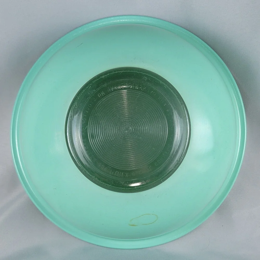 Pyrex Mixing Bowl 2.5L Seafoam Green Vintage 325 Glass Nesting Bowl USA